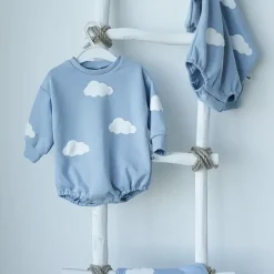Mini Fashion™ - Søde Prints - Langærmet Body Clearance