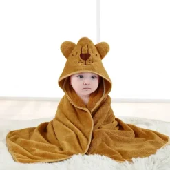 Mini Fashion™ - Søde tegneseriedyr - Badehåndklæde til børn New