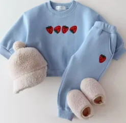 Mini Fashion™ - Sødt jordbærdesign - Sweatshirt Clearance