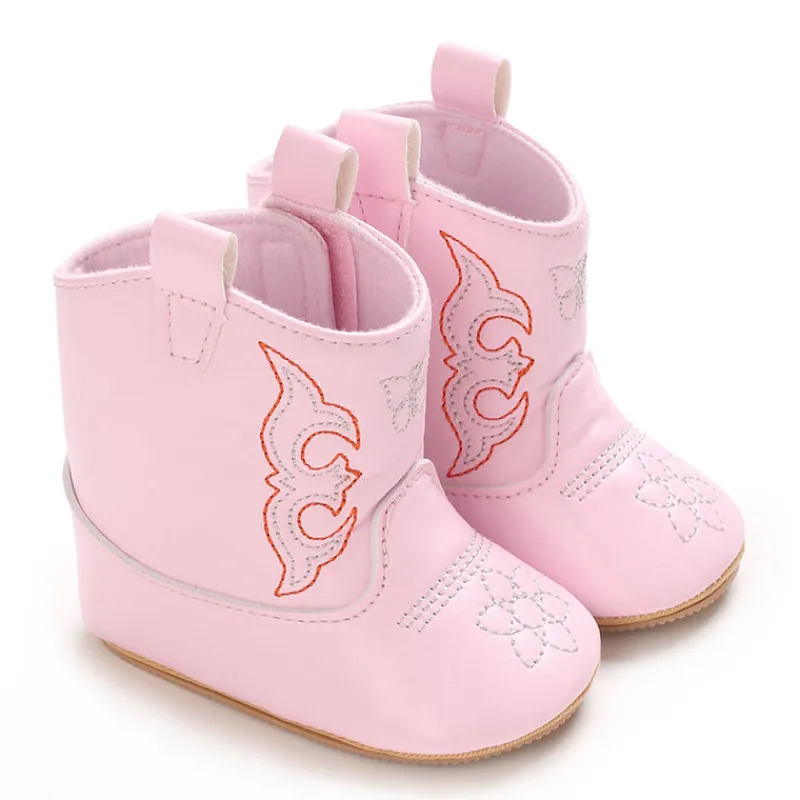 Mini Fashion™ - Sejt Look - Cowboystøvler til piger Outlet