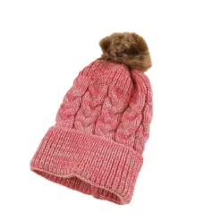Mini Fashion™ - Skræddersyet Tekst - Hue med pompon Best