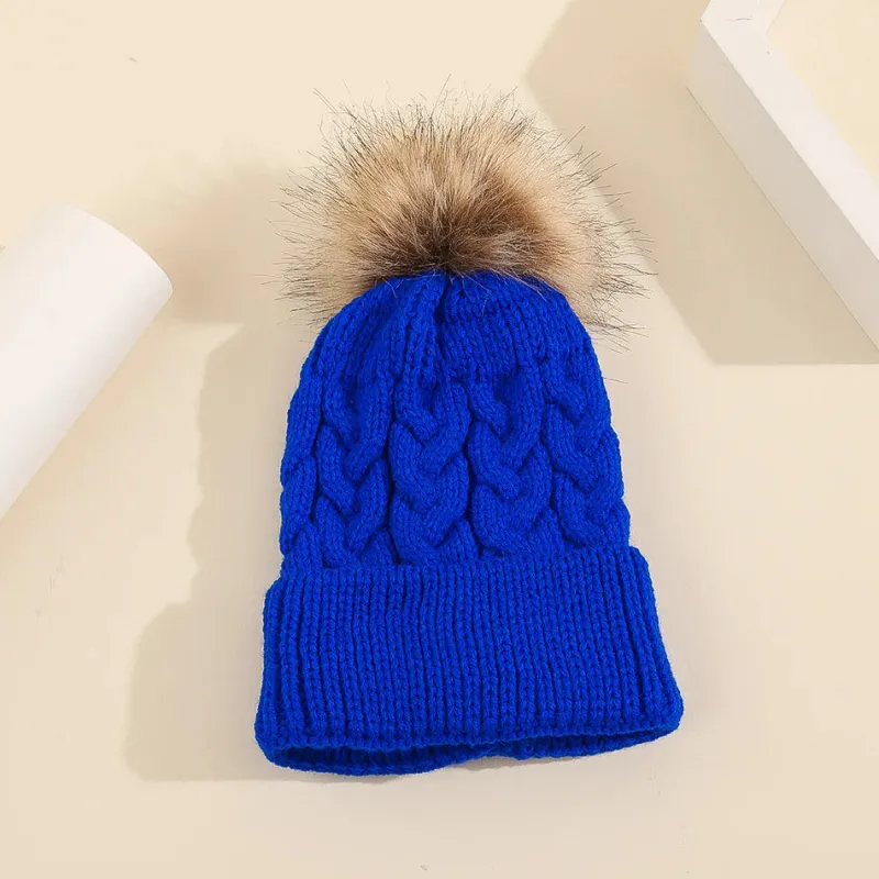Mini Fashion™ - Skræddersyet Tekst - Hue med pompon Best