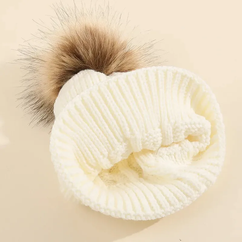 Mini Fashion™ - Skræddersyet Tekst - Hue med pompon Best