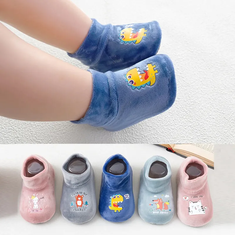 Mini Fashion™ - Skridsikkert design - Strømpesko til børn New