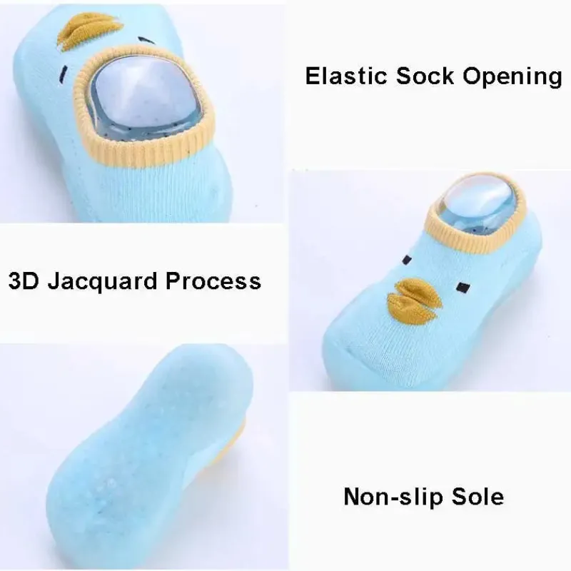Mini Fashion™ - Skridsikker Sål - Sokkesko New