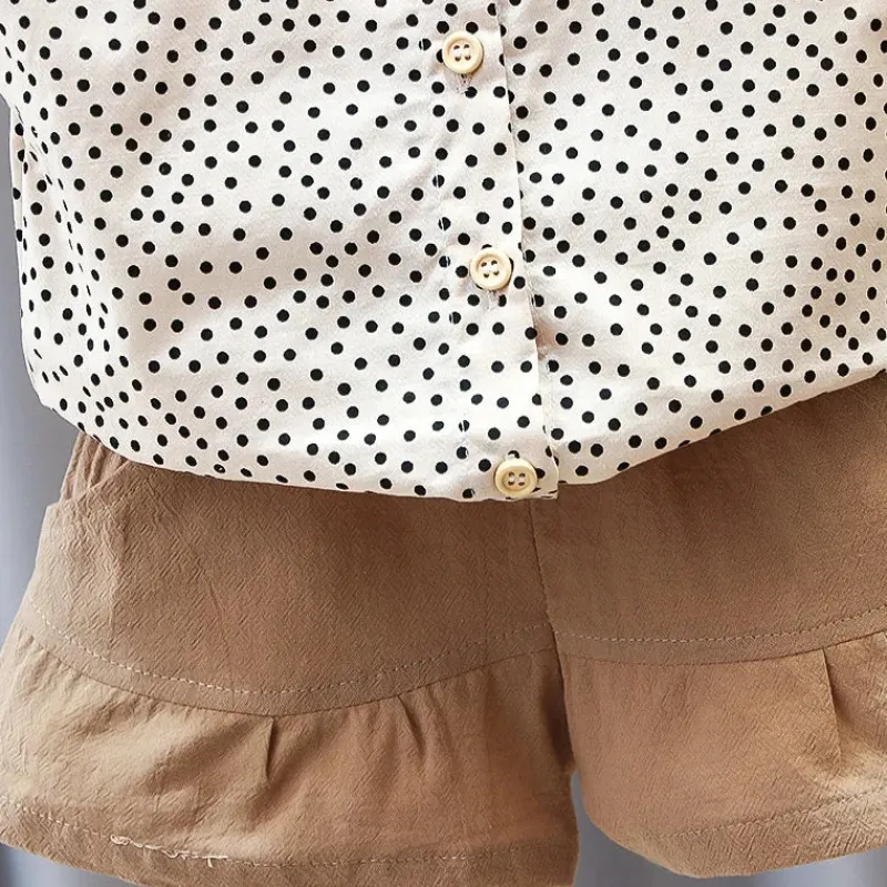 Mini Fashion™ - Sommersæt i bomuld til piger Online
