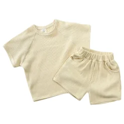 Mini Fashion™ - Sommertøjsæt i ribstof Clearance