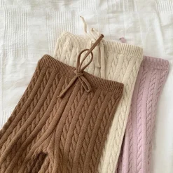 Mini Fashion™ - Stilfuldt og Moderigtigt til Børn - Strikket Sweater og Bukser Online