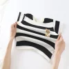 Mini Fashion™ - Stripes Fun - Shorts sæt i bomuld Hot