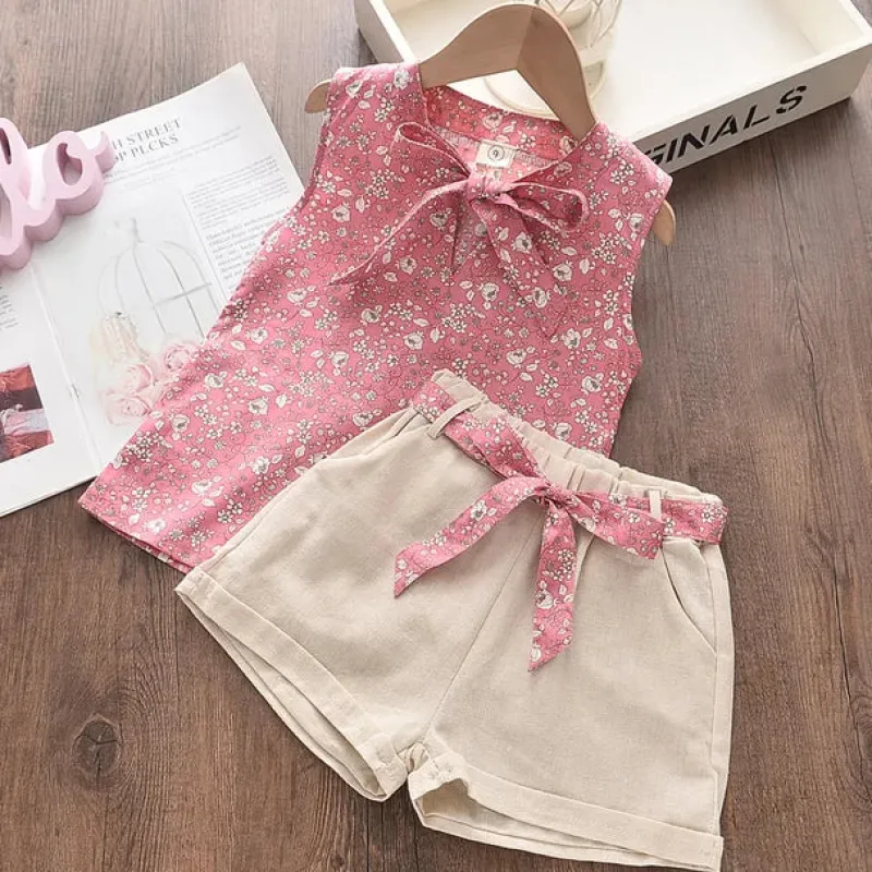 Mini Fashion™ - Strålende i blomster - Blomsterpige-sæt New