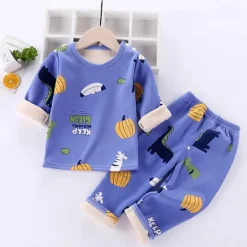 Kinder Cartoon Fleece Pyjama Mini Fashion™ - Tegneserie-fleece-pyjamas til børn Discount