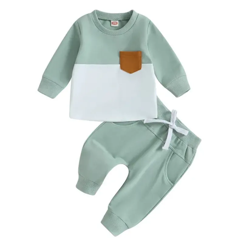 Peuter Trainingspak Katoen Mini Fashion™ - Træningsdragt i bomuld til småbørn Discount