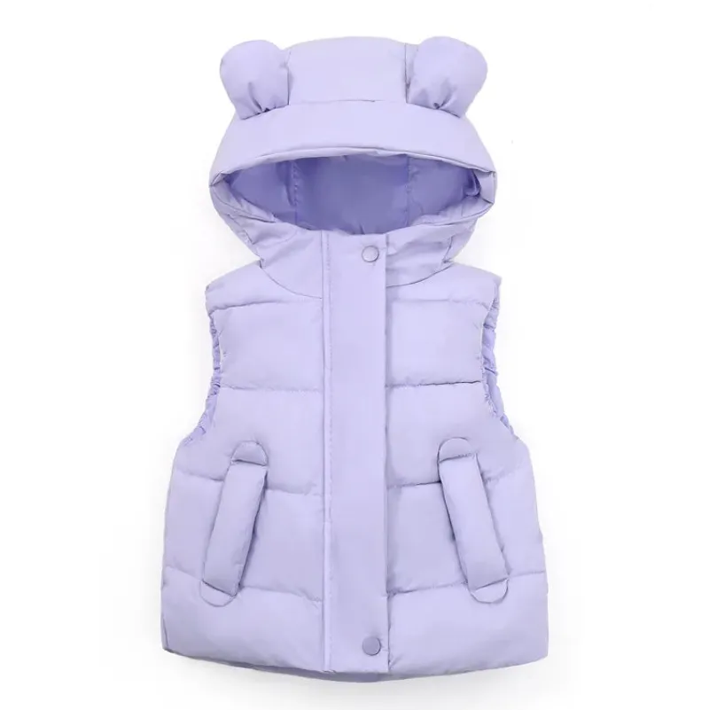 Mini Fashion™ - Varm & Trendy - Vest med Hætte Fashion