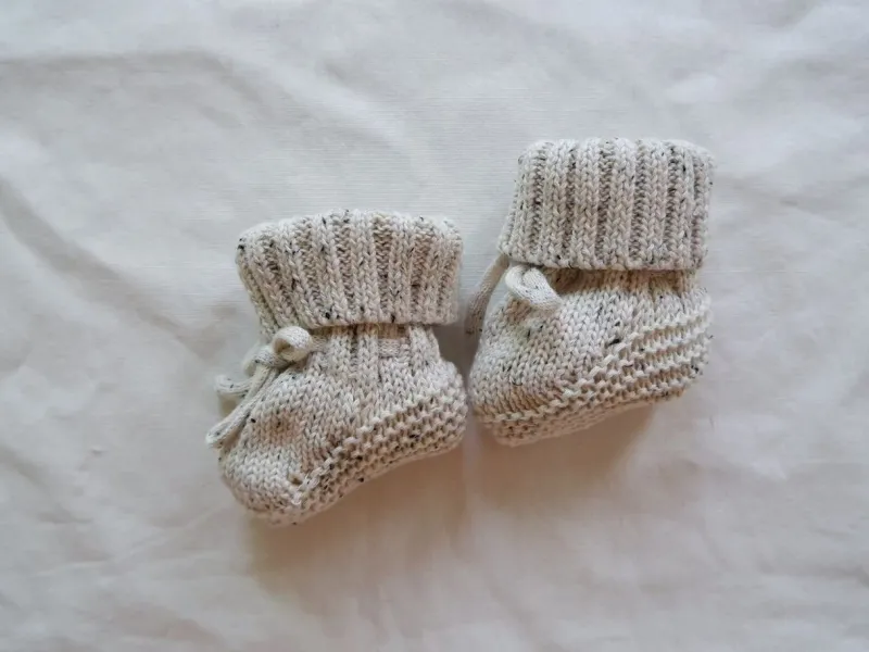 Mini Fashion™ - Varme og stilfulde - Strikkede Babysutsko Discount
