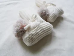 Mini Fashion™ - Varme og stilfulde - Strikkede Babysutsko Discount