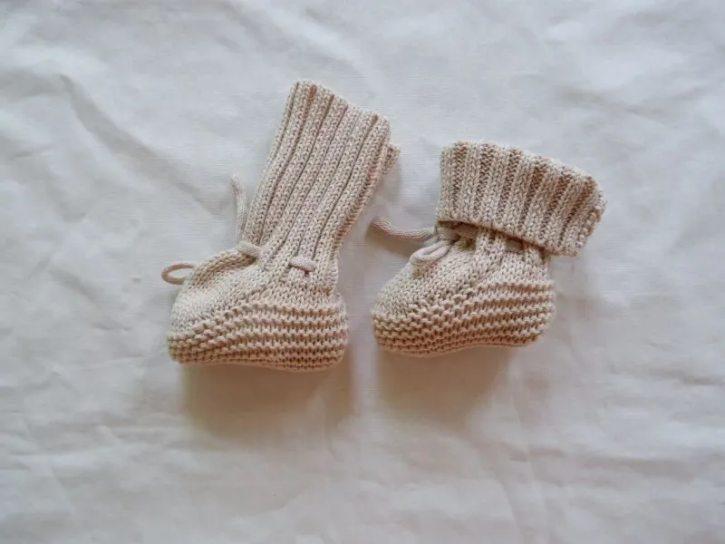 Mini Fashion™ - Varme og stilfulde - Strikkede Babysutsko Discount