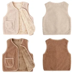 Mini Fashion™ - Vest i lammeuldslook Outlet