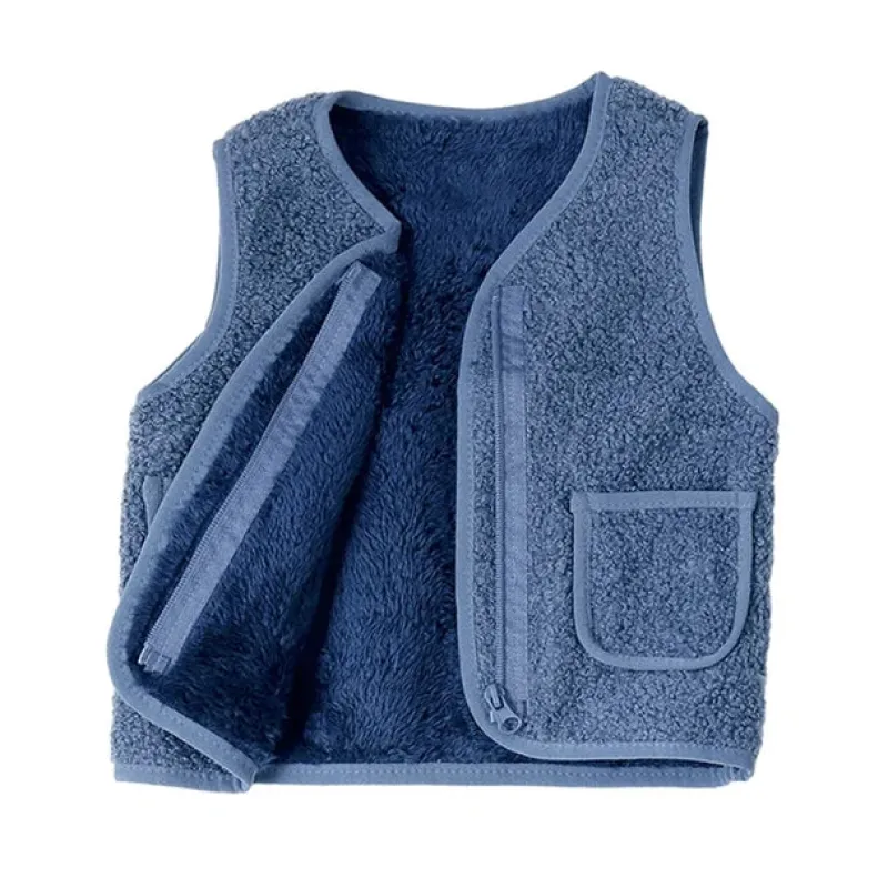 Mini Fashion™ - Vest i lammeuldslook Outlet