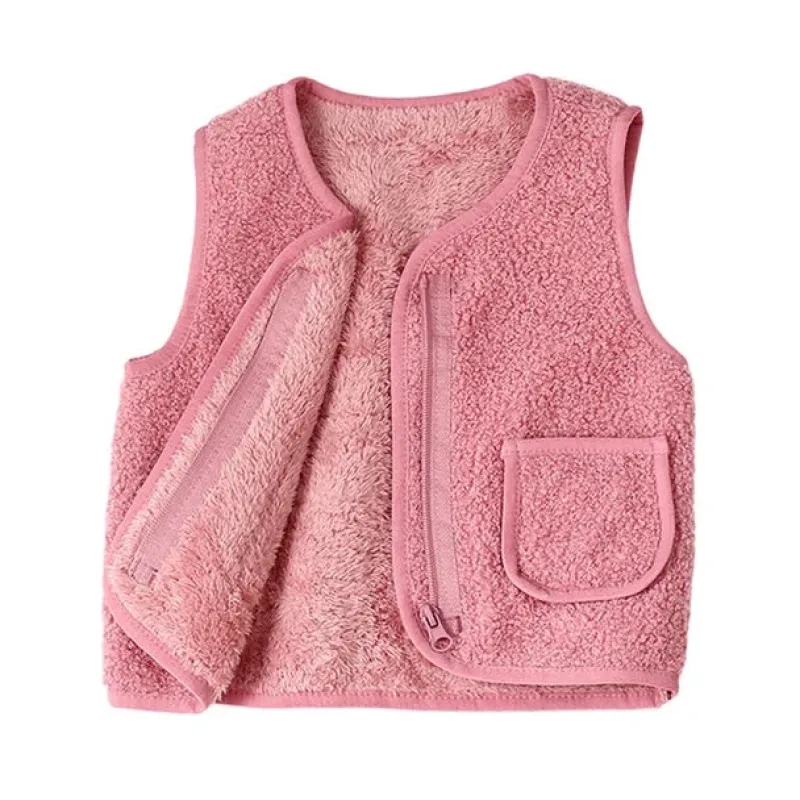 Mini Fashion™ - Vest i lammeuldslook Outlet