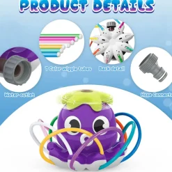Octopus Sprinkler™ – Plaskende sjov blæksprutte - Vandsprinkler til haven Best