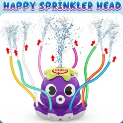 Octopus Sprinkler™ – Plaskende sjov blæksprutte - Vandsprinkler til haven Best