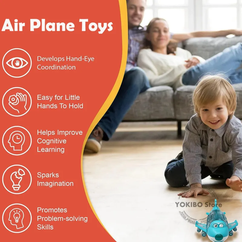 Pilot Pals Plane™ - perfekt andenpilot - legetøjsflyvemaskine Fashion