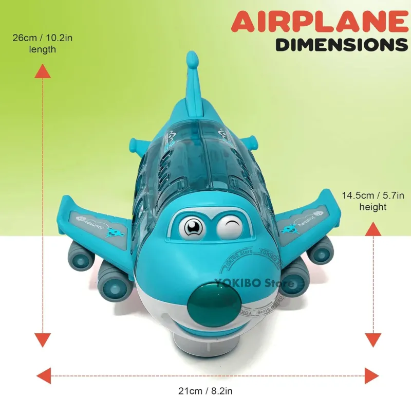 Pilot Pals Plane™ - perfekt andenpilot - legetøjsflyvemaskine Fashion