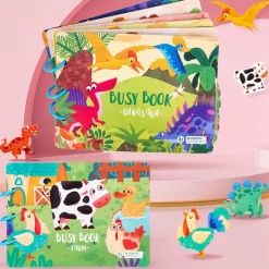 Quiet Book™ - Sjov i en bog - Interaktiv bog New