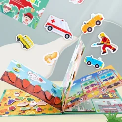 Quiet Book™ - Udvikler finmotorikken - Lærebog Clearance