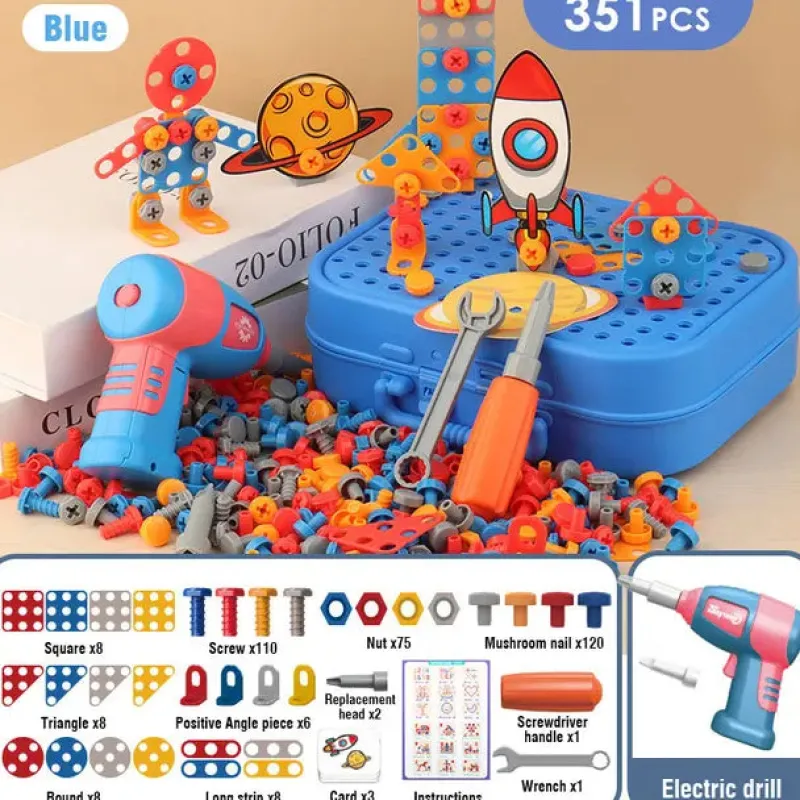 Screw Set™ - Eventyrlig byggesjov - Boresæt Fashion