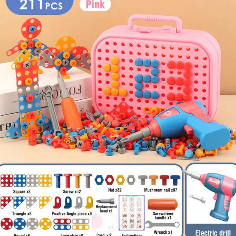 Screw Set™ - Eventyrlig byggesjov - Boresæt Fashion