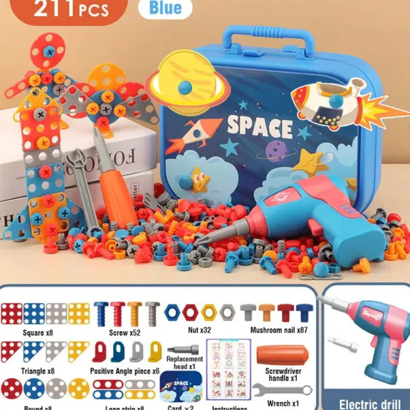 Screw Set™ - Eventyrlig byggesjov - Boresæt Fashion