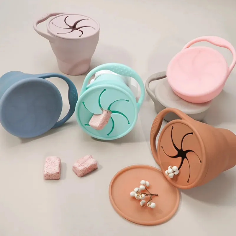 Snackcup™ - Nem at tage med - Sammenklappelig kop i silikone Discount