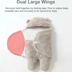 SnuggleBear™ - vikletæppe til baby Online