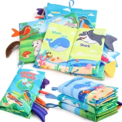 Soft Tail Book™ – Sjov med bløde haler – Bog med sanselige dyr til babyer Best