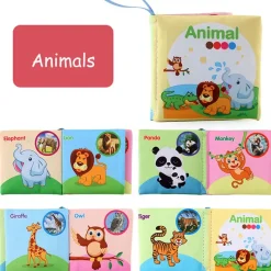 Soft Tail Book™ – Sjov med bløde haler – Bog med sanselige dyr til babyer Best