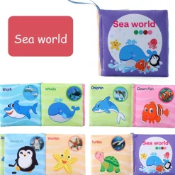 Soft Tail Book™ – Sjov med bløde haler – Bog med sanselige dyr til babyer Best