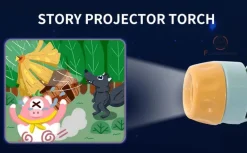 Story Torch™ - Magi ved sengetid - projektor med lommelygte Best