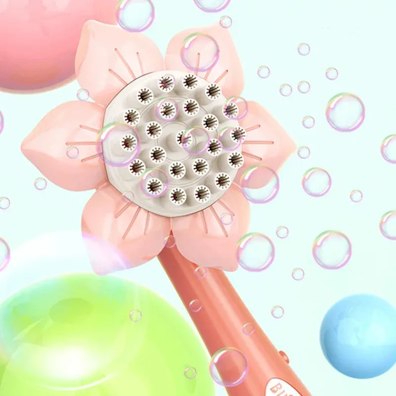 Sunflower Bubblegun™ -Sæbeboblefest - Solsikke Sæbebobleblæser New