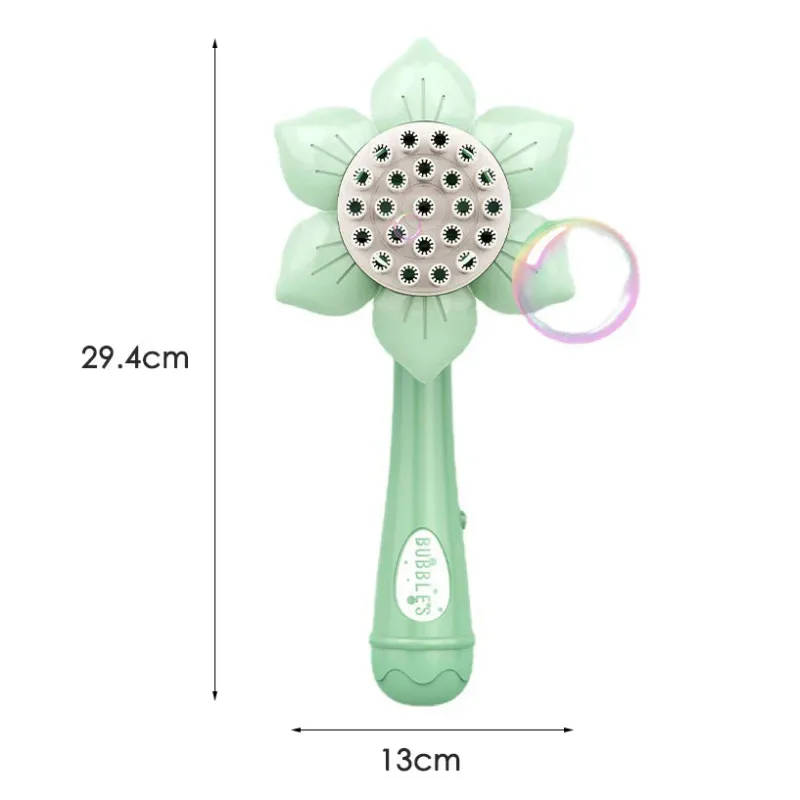 Sunflower Bubblegun™ -Sæbeboblefest - Solsikke Sæbebobleblæser New