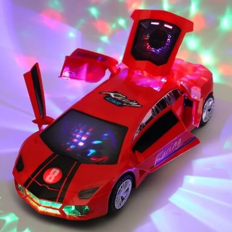 Supercar Toy™ - bevægelig og lysende - Legetøjsbil New