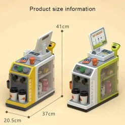 Supermarket Set™ - Indkøbssjov til hjemmet - Legetøjs kasseapparat Best