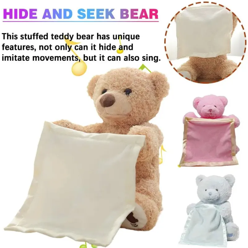 Teddy Tunes™ - Syngende bjørn - Titte-bøh-bamse Sale