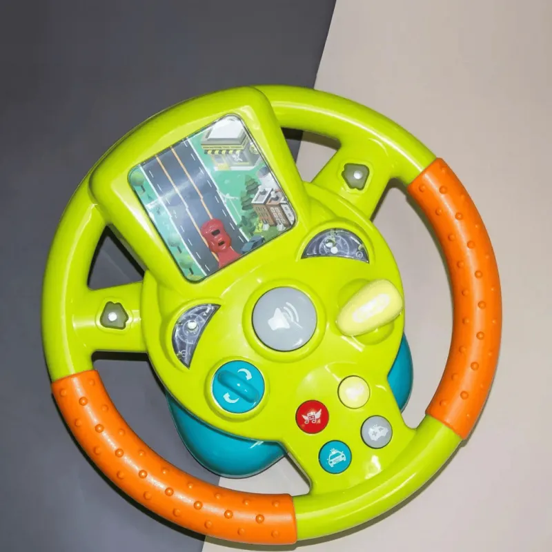 Toy Steering Wheel™ - Mini-rat, Maksimal Sjov - Legetøjsrat New