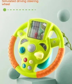 Toy Steering Wheel™ - Mini-rat, Maksimal Sjov - Legetøjsrat New