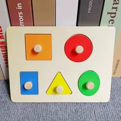 Woods™ - Sjovt puslespil til småbørn - Geometrisk Montessori-puslespil Clearance
