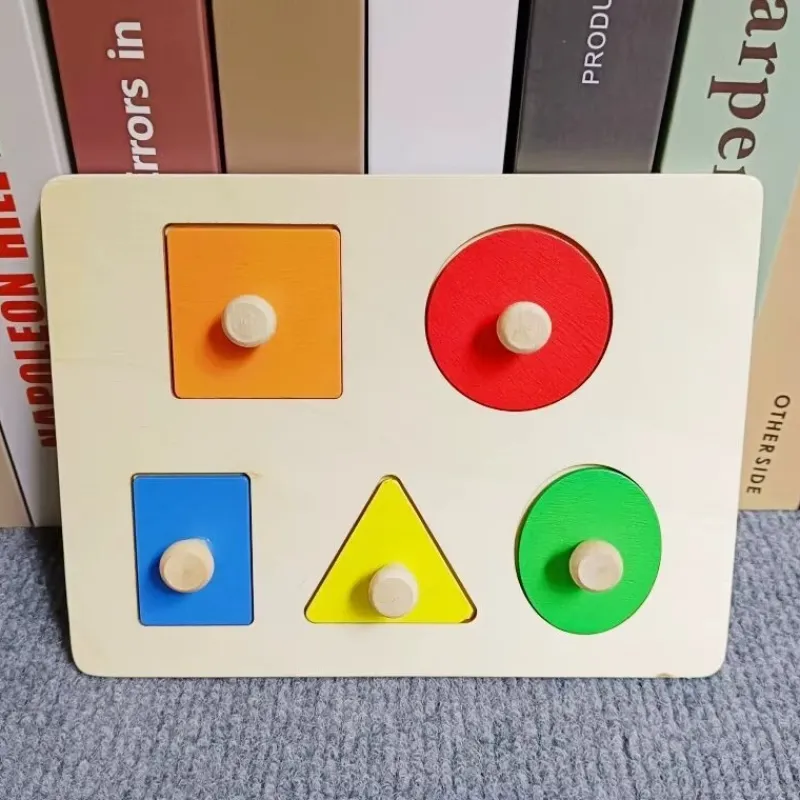 Woods™ - Sjovt puslespil til småbørn - Geometrisk Montessori-puslespil Clearance
