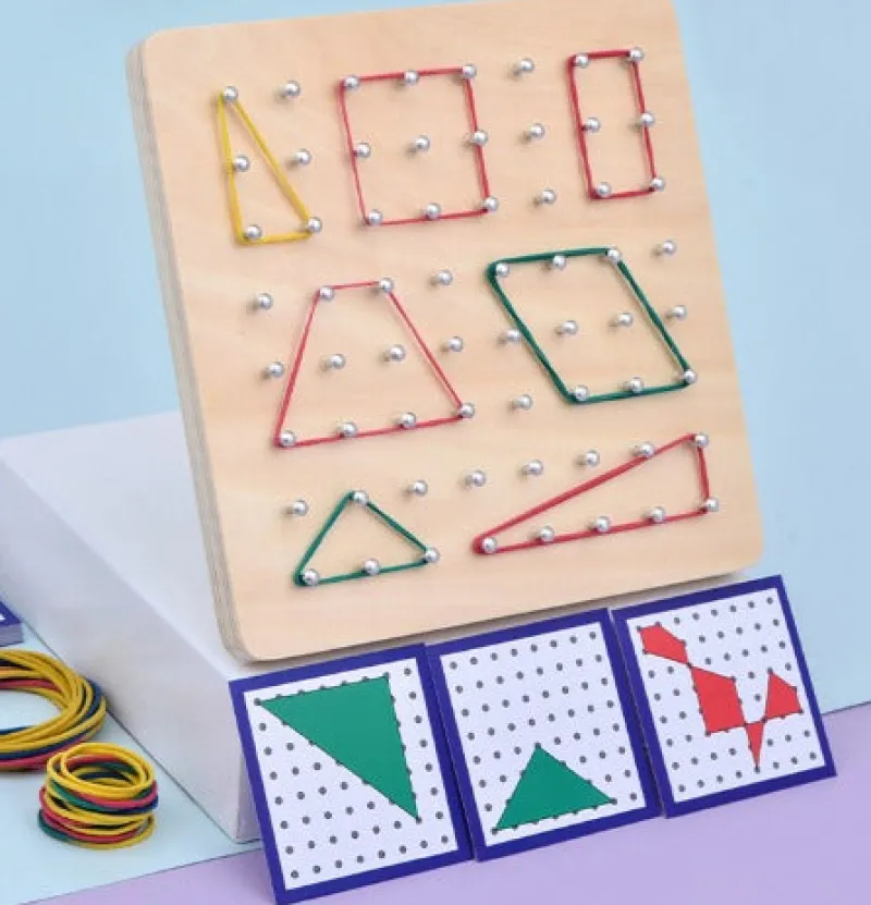 Woods™ | Find forbindelserne - Geometrisk bræt Discount
