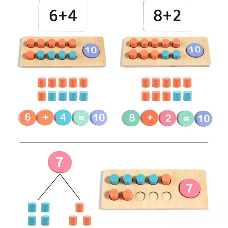 Woods™ - Gør matematik enkelt - matematisk legesæt til børn Best