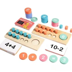 Woods™ - Gør matematik enkelt - matematisk legesæt til børn Best